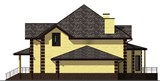 Проект дома F-009. Большой дом с мансардой F-009