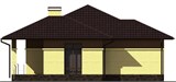 Проект дома B-020. Красивый одноэтажный дом B-020