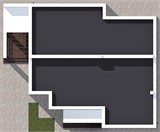 Проект дома C-041. Одноэтажный дом с двумя спальнями C-041