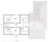 Проект дома F-008. Дом с баней и бассейном F-008