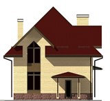 Проект дома B-014. Дом из кирпича до 150 м B-014