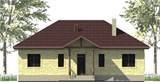 Проект дома B-048. Дом 150 м2 с террасой B-048