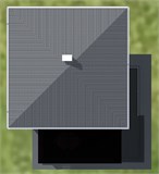 Проект дома A-002. Одноэтажный каркасный дом A-002