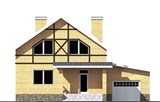 Проект дома D-122. Дом с мансардой D-122