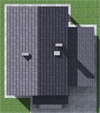 Проект дома D-122. Дом с мансардой D-122