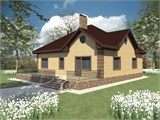 Проект дома C-260. Дом 1 этаж C-260