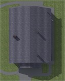 Проект дома D-119. Современный дом с террасой D-119