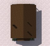 Проект дома D-111. Дом 250 кв. с террасой D-111