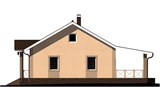 Проект дома B-248. Дом с террасой B-248