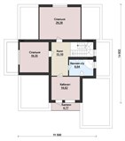 Проект дома F-071. Большой дом F-071