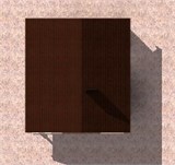 Проект дома B-241. Одноэтажный дом из бревна B-241