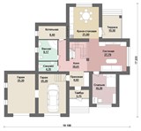 Проект дома E-048. Двухэтажный дом со вторым светом E-048