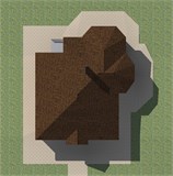 Проект дома C-229. Дом из блоков C-229