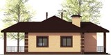 Проект дома B-231. Дом 3 спальни 1 этаж B-231