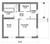 Проект дома B-225. Недорогой дом до 150 м2 B-225