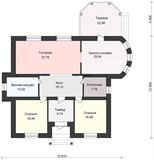 Проект дома C-224. Красивый дом 200 кв C-224
