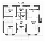 Проект дома D-097. Дом с 2 эркерами D-097