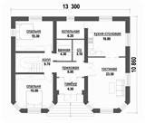 Проект дома B-188. Красивый дом из газобетона B-188
