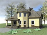 Проект дома C-133. Дом с эркером 200 м2 C-133