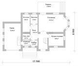 Проект дома C-106. Дом до 200 м2 с гаражом C-106