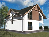 Проект дома B-037. Дом, размером 9 на 11 м B-037