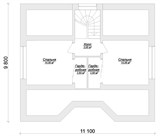 Проект дома B-028. Красивый частный дом B-028