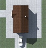 Проект хоз. постройки G-049. Гараж G-049