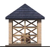 Проект хоз. постройки G-050. Беседка G-050