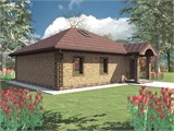 Проект дома B-299. Дом 12 на 13 м B-299
