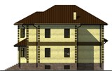 Проект дома F-018. Дом с тренажерным залом F-018