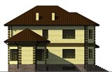 Проект дома F-018. Дом с тренажерным залом F-018