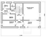 Проект дома B-313. Дом с сауной B-313
