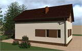 Проект дома B-313. Дом с сауной B-313