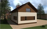 Проект дома B-313. Дом с сауной B-313