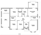 Проект дома C-262. Красивый одноэтажный дом с террасой С-262