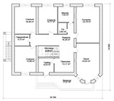 Проект дома E-062. Дом с цоколем E-062