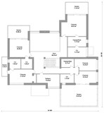Проект дома F-019. Современный двухэтажный дом F-019