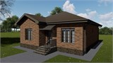 Проект дома B-320. Дом 10 на 15 одноэтажный B-320