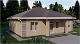 Проект дома B-325. Дом 12 на 14 м B-325